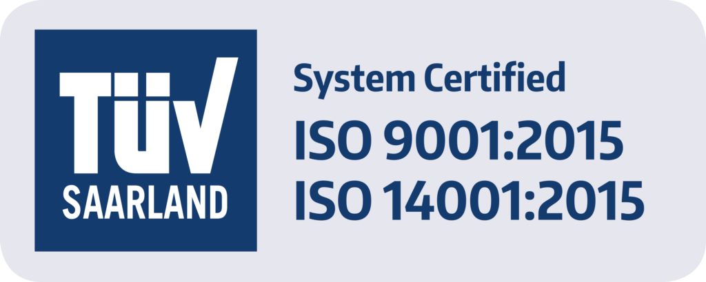 saarland tuv system certified